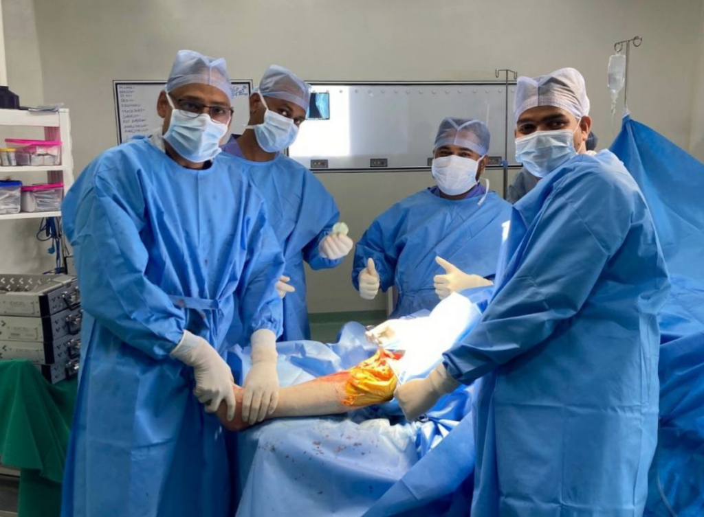 Joint replacement surgery